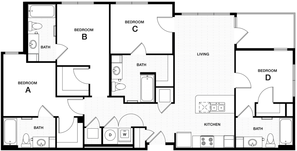 3BHK Flats in L-322, Mohan Garden